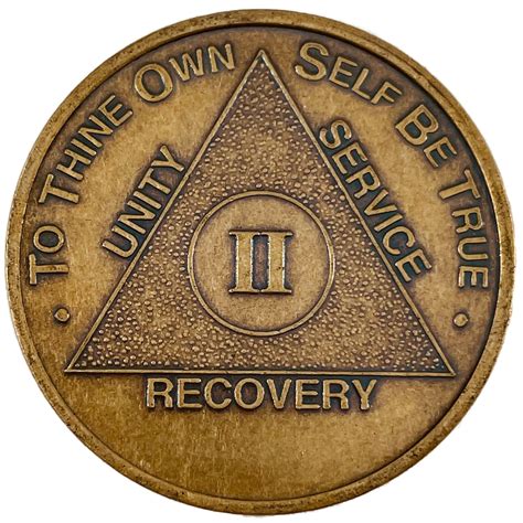 2 year sobriety chip|2 year sobriety medallion.